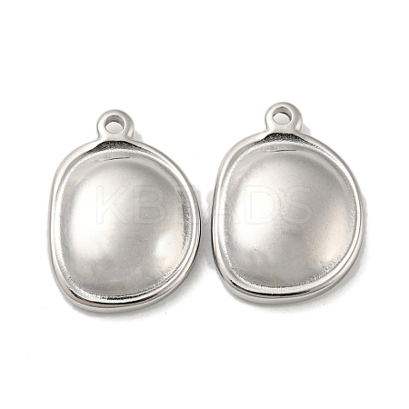 Non-Tarnish 304 Stainless Steel Pendants STAS-L022-184P-1
