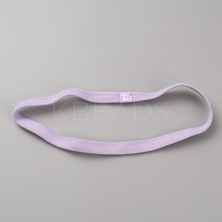 Candy Color Nylon Elastic HairBands OHAR-WH0034-04J-1