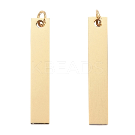 Ion Plating(IP) 304 Stainless Steel Pendants STAS-I311-14B-G-1