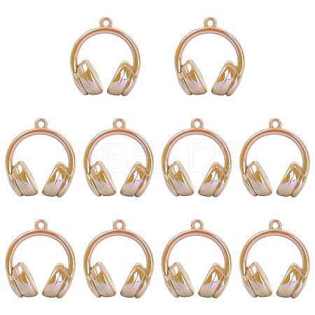 UV Plating Opaque Acrylic Pendants SACR-FZC0001-001I-1
