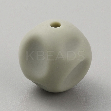 Cube Food Grade Eco-Friendly Silicone Beads LS-SIL-TAC0003-11O-1