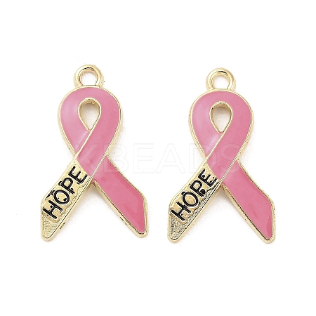 Alloy Enamel Pendants FIND-L021-01G-1