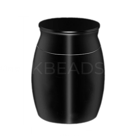 1Pc Zinc Alloy Cremation Urn AJEW-WH0232-02M-1