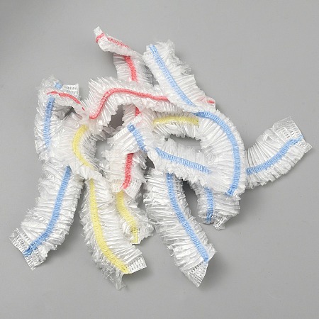 Plastic Disposable Bowl Covers AJEW-WH20010-54-1