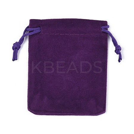 Rectangle Velvet Pouches X-TP-R002-7x9-08-1