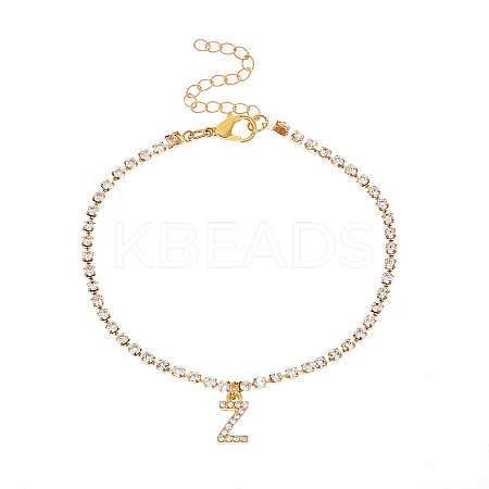 Fashionable and Creative Rhinestone Anklet Bracelets DA6716-26-1