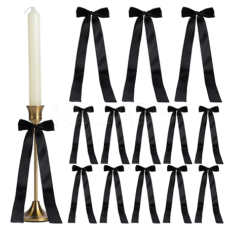 16Pcs Butterfly Polyester Garments Accessories for Candle Holder HJEW-HY00137-1