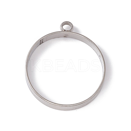Non-Tarnish 201 Stainless Steel Pendants STAS-G291-08P-1