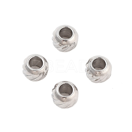 Non-Tarnish 201 Stainless Steel Beads STAS-Z078-02P-1