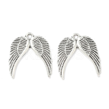 Tibetan Style Alloy Pendants FIND-B050-24AS-02-1