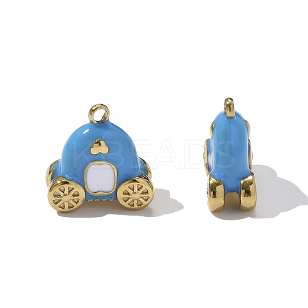 304 Stainless Steel Enamel Pendants STAS-OY001-54G-1