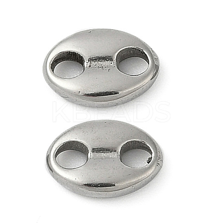 Non-Tarnish 304 Stainless Steel Links Connectors STAS-O145-45P-1