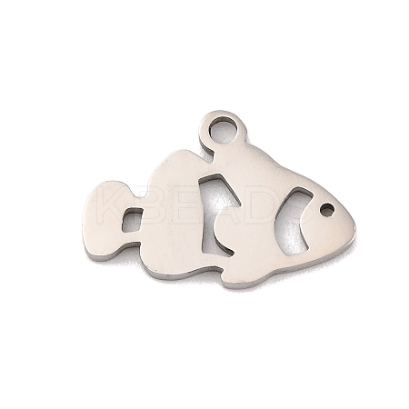Non-Tarnish 201 Stainless Steel Pendants LS-STAS-U016-08P-06-1