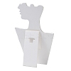 Cardboard Covered with Velvet Necklace & Earring Display Stands ODIS-Q041-04A-03-4