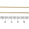 Ion Plating(IP) 304 Stainless Steel Round Snake Chain Necklace for Men Women LS-NJEW-K245-016C-2