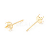 925 Sterling Silver Post Stud Earring Settings STER-P047-06B-G-2