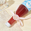 Brass Wax Seal Stamp with Wood Handle AJEW-WH0412-0261-5
