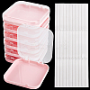9Pcs Plastic Fake Nail Tips Storage Box CON-SP0001-15A-7