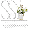 30Pcs 304 Stainless Steel S-shape Hooks STAS-WR0001-28-1
