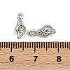 Brass Micro Pave Cubic Zirconia Pendants KK-A269-02C-P-3