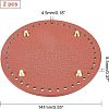 PU Leather Flat Round Bag Bottom FIND-CA0001-11J-2