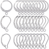 3 Style 304 Stainless Steel Leverback Earring Findings STAS-SC0007-58P-1