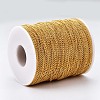 Brass Twisted Chains CHC-Q001-3x2mm-G-4