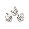 Tibetan Style Alloy Pendants X-TIBE-B001-45AS-1