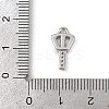Brass Micro Pave Clear Cubic Zirconia Pendants KK-L238-22P-3