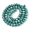 Electroplate Glass Beads Strands LS-EGLA-A044-P8mm-B31-3