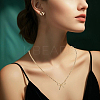 12Pcs 4 Styles 304 Stainless Steel Cable Chain Necklace Making STAS-SC0010-23G-4