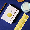 Plastic Self Adhesive Gold Foil Embossed Stickers DIY-WH0211-175-6