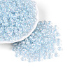FGB Inside Colours Transparent Glass Seed Beads SEED-T009-01D-3