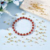 500Pcs 5 Styles Rack Plating Brass Spacer Beads FIND-UN0004-38A-4