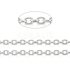 304 Stainless Steel Textured Cable Chains CHS-O010-04P-2