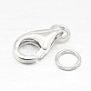 Sterling Silver Lobster Claw Clasps X-STER-I010-13mm-2
