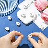 8Pcs Handmade Porcelain Beads PORC-CJ0001-32-5