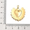 Ion Plating(IP) 304 Stainless Steel Pendants STAS-P379-18B-G-3