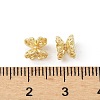 Brass Bead Caps KK-V015-26G-01-2