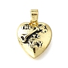 Brass Pendants KK-V007-011G-03-1
