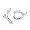 Rack Plating Brass Toggle Clasps KK-B036-09P-1