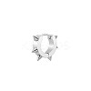 Punk Style 201 Stainless Steel Hoop Earrings FS-WG56A2E-01-1