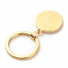 304 Stainless Steel Pendants Keychain KEYC-JKC00314-02-3