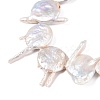 Natural Baroque Keshi Pearl Beads Strands PEAR-S018-06F-6