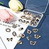 24Pcs 12 Styles Alloy Enamel Pendants ALRI-FS0001-04-9