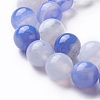Natural Banded Agate Beads Strands G-P434-09A-B-3