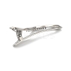 Alloy Alligator Hair Clips AJEW-A061-01A-P-3