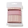 9 Yards 3 Styles Tartan Print Polyester Ribbon SRIB-C002-01H-2
