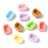 28Pcs 7 Colors Opaque Resin Cabochons RESI-CJ0004-67-8