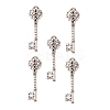 Key Tibetan Style Pendant Rhinestone Settings LS-TIBEB-A101291-AS-LF-1